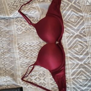 Victoria secret maroon bra size 34B